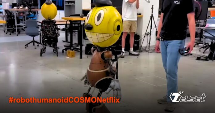 COSMO, robot humanoid Netflix dalam film The Electric State