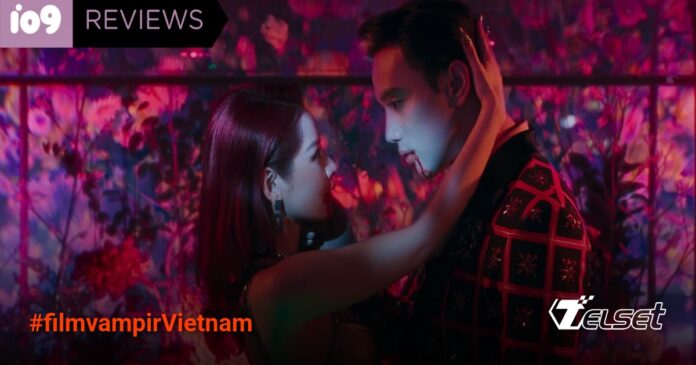 Poster film Daydreamers dengan nuansa neon