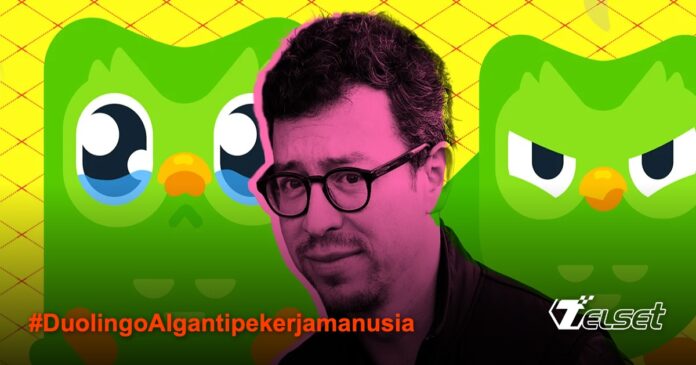 Duolingo Ganti Pekerja Manusia dengan AI, Akankah Kualitas Belajar Bahasa Terjaga? CEO Duolingo Luis von Ahn umumkan pergantian pekerja manusia dengan AI