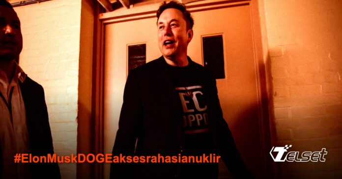 Elon Musk dan DOGE: Bocoran Mengerikan Soal Akses Rahasia Nuklir Samuel Corum/Getty Images - Elon Musk dan kontroversi DOGE