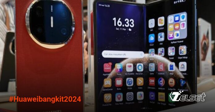 Huawei Bangkit Kembali, Pendapatan Melonjak Meski Dijegal AS CEO Huawei Meng Wanzhou mempresentasikan laporan keuangan 2024 di tengah grafik pertumbuhan perusahaan