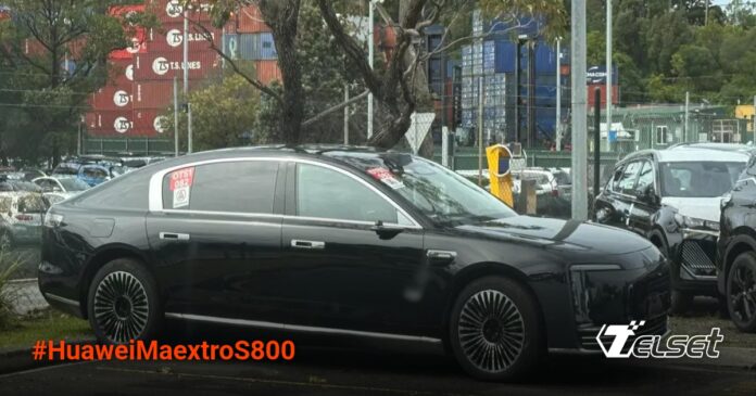Huawei Luxeed Maextro S800 luxury electric sedan spotted in Sydney