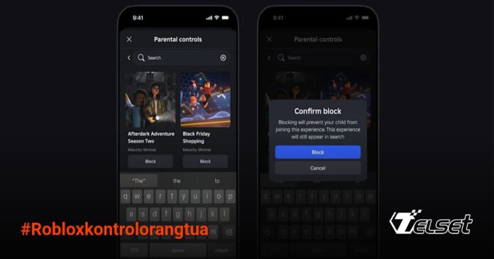 Roblox Perbarui Fitur Kontrol Orang Tua, Lebih Aman untuk Anak Anak bermain Roblox dengan pengawasan orang tua di latar belakang