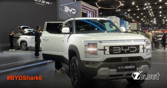BYD Shark 6 pickup truck debut at Bangkok Motor Show