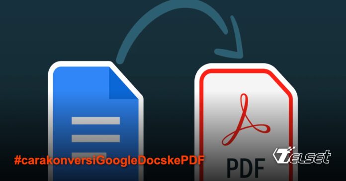 Cara Mudah Konversi Google Docs ke PDF: Panduan Lengkap Ilustrasi konversi dokumen Google Docs ke format PDF