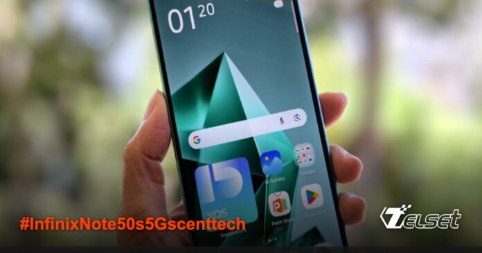 Infinix Note 50s 5G+ Hadir dengan Teknologi Aroma, Inovasi atau Gimmick? Infinix Note 50s 5G+ dengan panel belakang beraroma unik