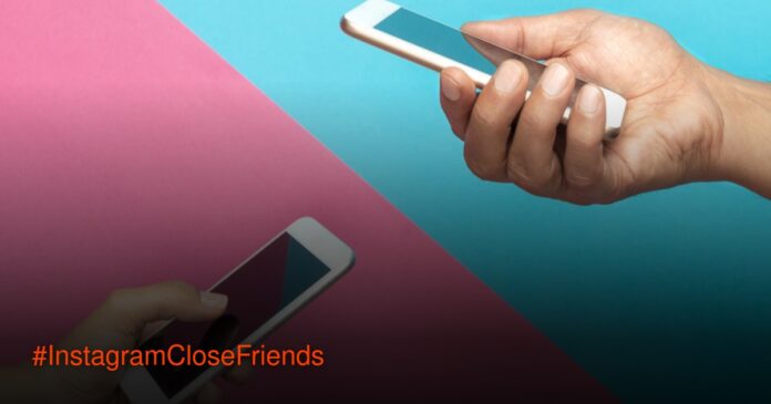 Ilustrasi penggunaan fitur Close Friends di Instagram
