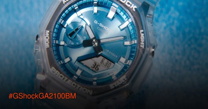 G-Shock GA2100BM: Jam Tangan Transparan yang Kekinian dan Tangguh G-Shock GA2100BM dengan case dan strap transparan dalam tiga pilihan warna