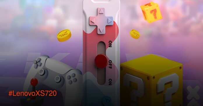 Lenovo XS720: SSD Kekinian dengan Desain Retro yang Bikin Betah Lenovo XS720 solid-state flash drive dengan desain game controller retro berwarna pastel