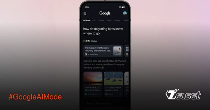Google AI Mode Kini Hadir untuk Lebih Banyak Pengguna di AS Tampilan antarmuka Google AI Mode dengan fitur analisis gambar terbaru