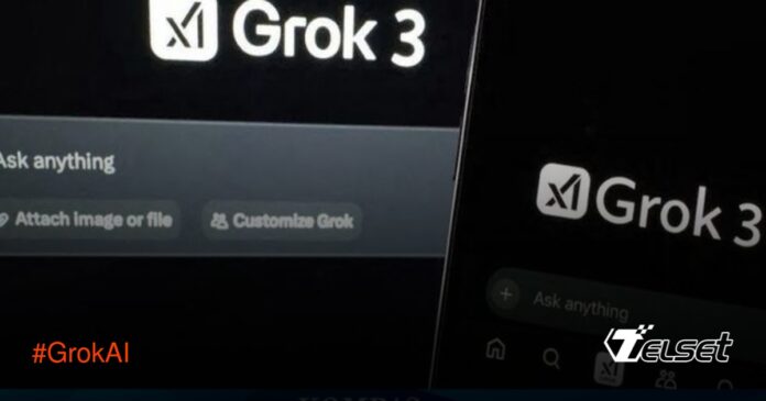 Cara Mudah Menggunakan Grok AI di HP Android dan iPhone Tampilan antarmuka Grok AI di aplikasi X pada ponsel Android dan iPhone