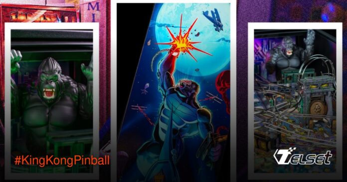 King Kong Pinball: Mesin Arcade Terbaru yang Bikin Ketagihan Mesin pinball King Kong: Myth of Terror Island dengan animatronik dan playfield warna-warni