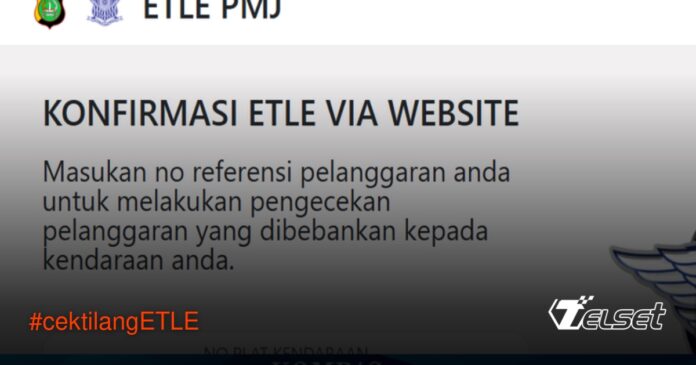 Ilustrasi kamera tilang elektronik ETLE di jalan raya
