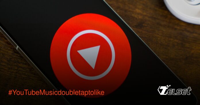 YouTube Music Hadirkan Fitur  Tampilan antarmuka YouTube Music dengan fitur double-tap to like pada album cover