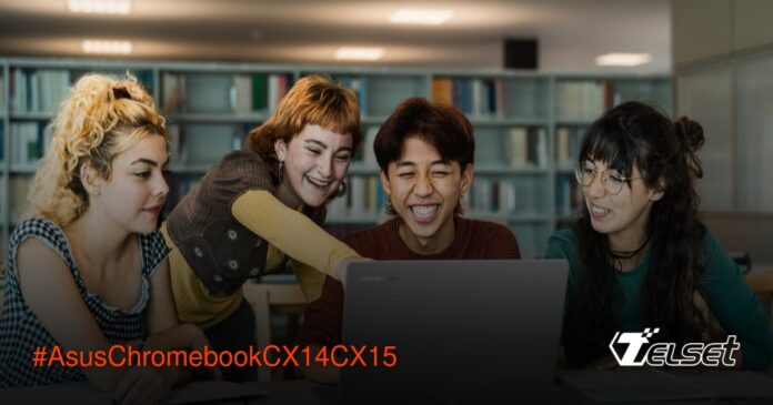 Asus Chromebook CX14 dan CX15 dengan desain stylish dan warna-warni