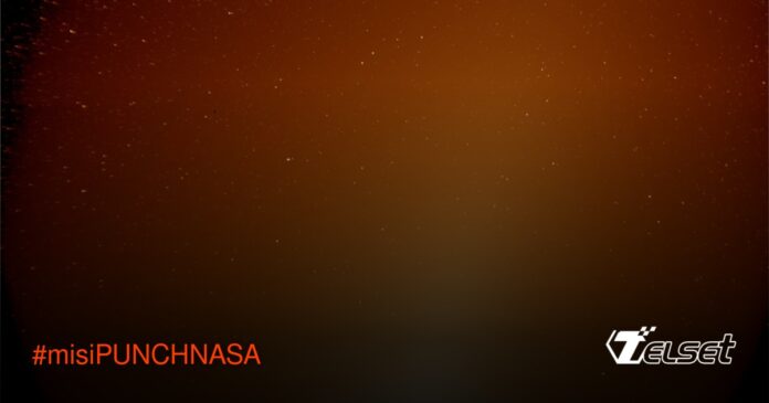 Ilustrasi empat satelit PUNCH mengorbit Bumi untuk mempelajari angin matahari