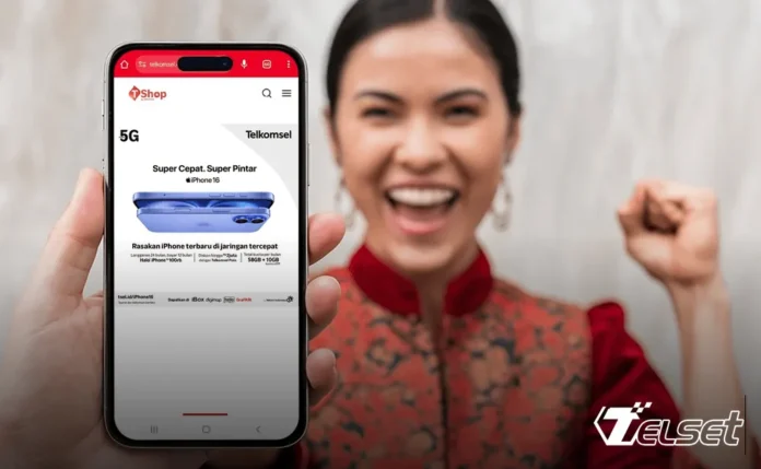 Paket bundling iPhone 16 Pro Max dengan kuota data besar dari Telkomsel