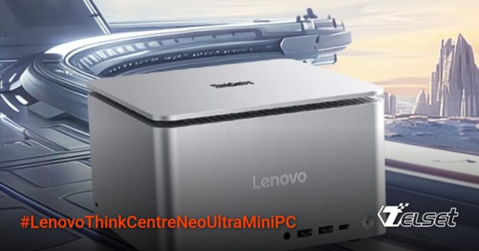 Lenovo ThinkCentre Neo Ultra Mini PC: Kekuatan Baru untuk Profesional Kreatif Lenovo ThinkCentre Neo Ultra mini PC dengan desain kompak