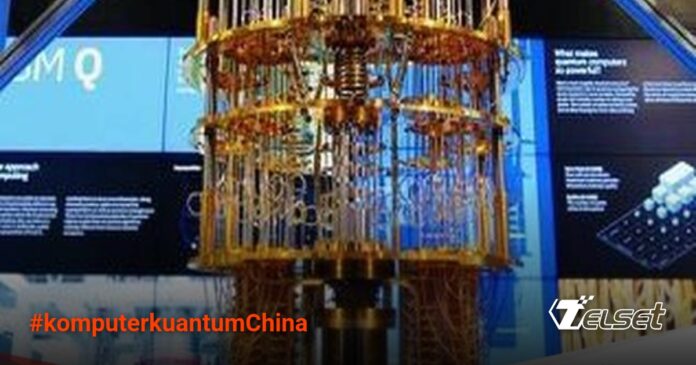 Microsoft Peringatkan Trump: China Bisa Kuasai Komputer Kuantum Ilustrasi komputer kuantum IBM dengan desain futuristik
