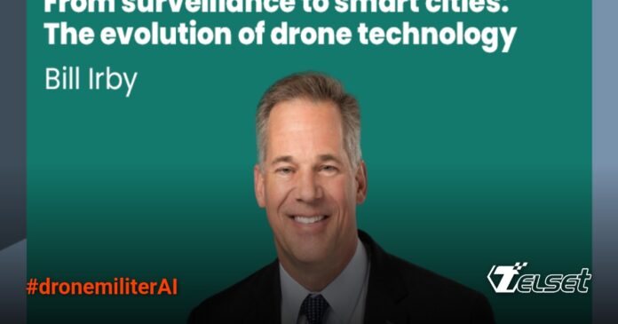 Drone militer canggih dengan teknologi AI dan sistem otonomi