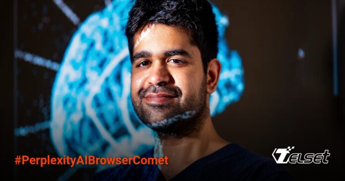 Perplexity AI Bangun Browser Comet untuk Kumpulkan Data Pengguna Aravind Srinivas, CEO Perplexity AI, dalam wawancara tentang browser Comet