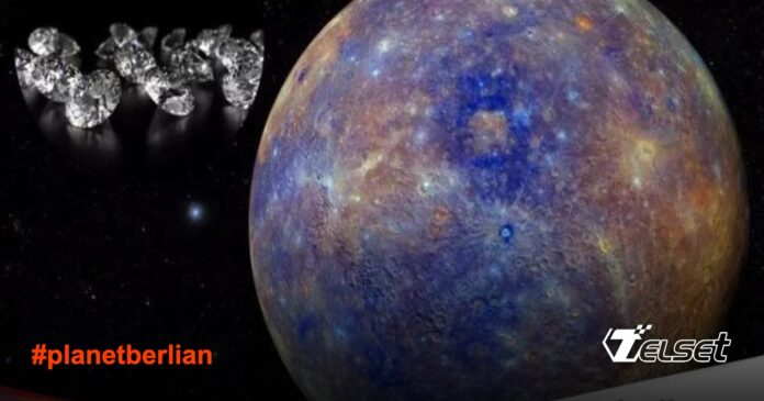 Planet berlian 55 Cancri e dengan permukaan lava dan kandungan intan massif