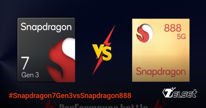 Perbandingan performa Snapdragon 7 Gen 3 dan Snapdragon 888