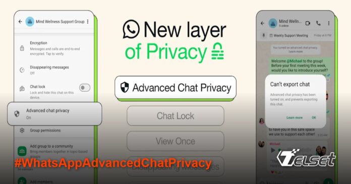 WhatsApp Advanced Chat Privacy - Fitur Baru untuk Keamanan Obrolan