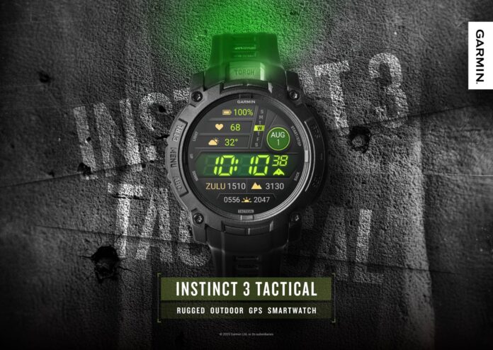 Garmin Instinct 3 Tactical Edition: Smartwatch Tangguh untuk Misi Ekstrem