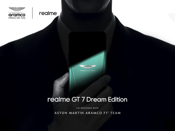 realme GT 7 Dream Edition: Kolaborasi Mewah dengan Aston Martin F1™ realme GT 7 Dream Edition: Kolaborasi Mewah dengan Aston Martin F1™