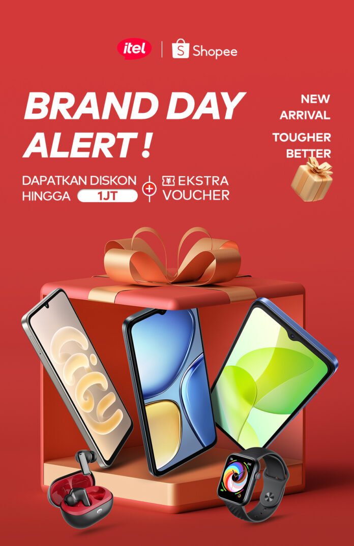itel Rayakan Shopee Super Brand Day dengan Diskon 70% dan Peluncuran A90