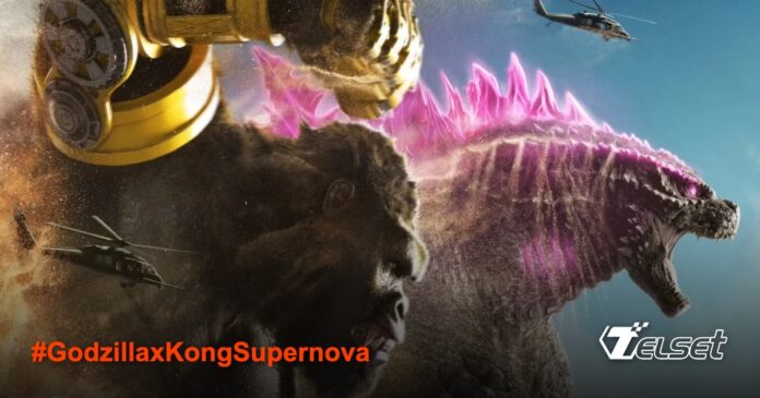 Godzilla x Kong: Supernova Bakal Hadirkan Ancaman Antariksa? Poster Godzilla x Kong: The New Empire