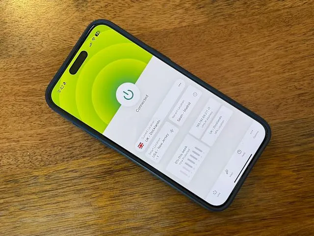 VPN memungkinkan akses konten global di iPhone