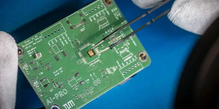 Prototipe chip AI Pro yang dikembangkan TUM