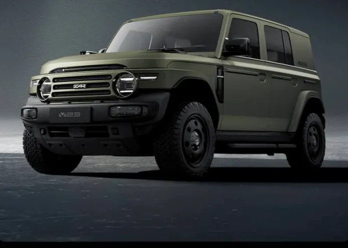 Interior Chery iCar V23 dengan sentuhan modern