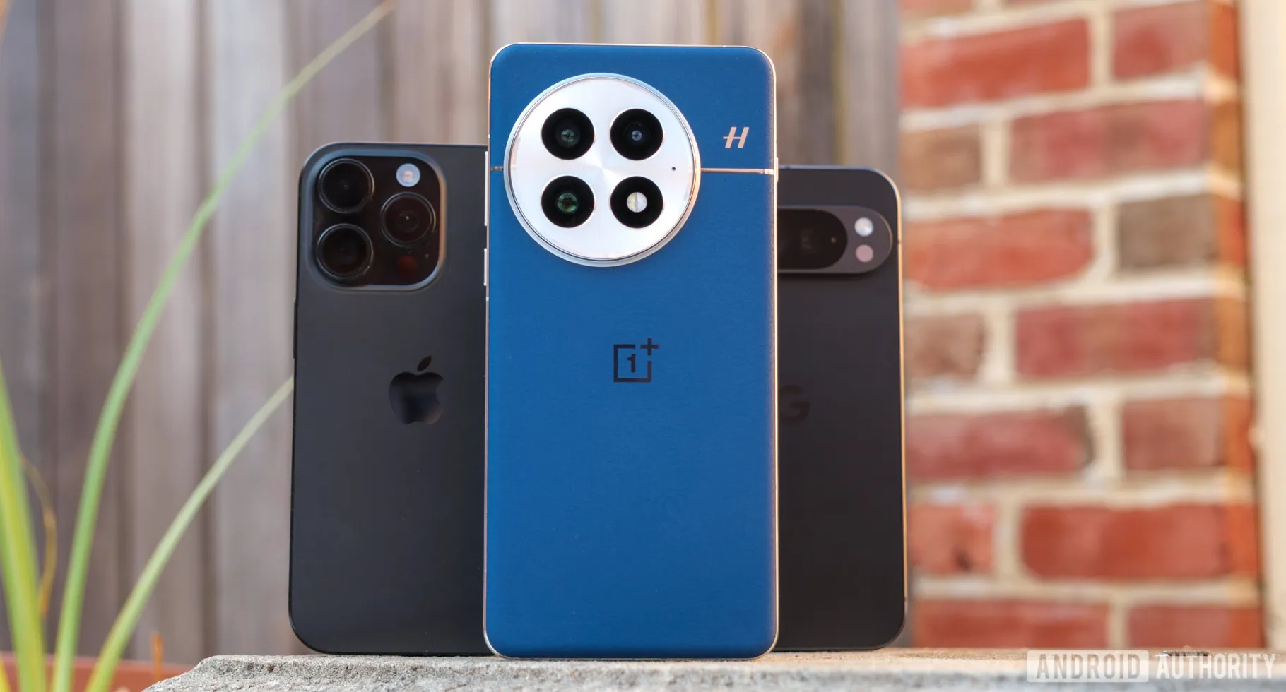 OnePlus 13 camera vs Pixel 9 Pro vs iPhone 16 Pro rear hero