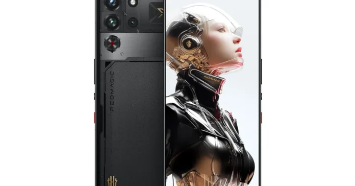 Ilustrasi chipset Xiaomi XRING 01 dengan latar teknologi futuristik