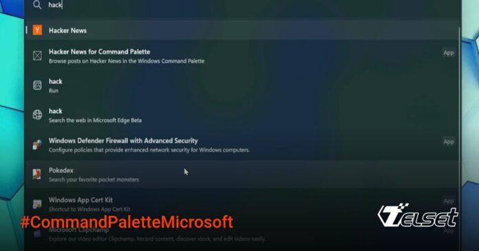 Microsoft Luncurkan Command Palette, Pengganti PowerToys Run yang Lebih Canggih Tampilan antarmuka Command Palette di Windows