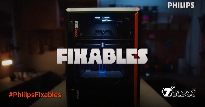 Philips Luncurkan Program Fixables: Cetak 3D Suku Cadang Produk Perawatan Diri Ilustrasi printer 3D sedang mencetak suku cadang untuk produk Philips