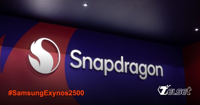 Samsung Keluarkan Rp6 Triliun Ganti Exynos 2500 dengan Snapdragon 8 Elite di Galaxy S25 Logo Qualcomm Snapdragon di dinding pabrik semikonduktor
