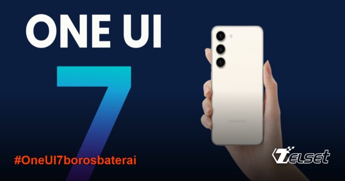 Samsung One UI 7 Bikin Boros Baterai Galaxy S23? Ini Faktanya Galaxy S23 dengan tampilan One UI 7 menunjukkan notifikasi baterai rendah
