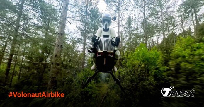 Volonaut Airbike: Motor Terbang Jet-Powered yang Mirip Speeder Bike Star Wars Volonaut Airbike - motor terbang jet-powered dengan desain futuristik