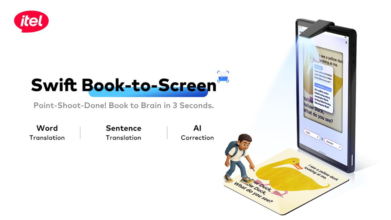 Content image for article: itel VistaTab 11: Tablet AI Canggih dengan Harga Terjangkau untuk Edukasi Anak