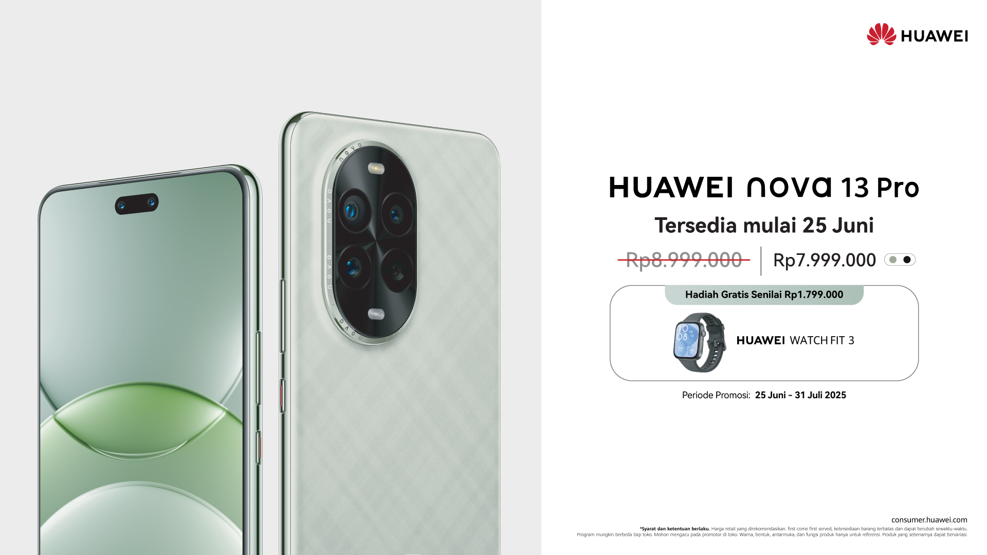 Content image for article: HUAWEI nova 13 Pro: Smartphone Stylish dengan Kamera Flagship dan Performa Tangguh