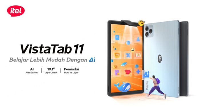 itel VistaTab 11: Tablet AI Canggih dengan Harga Terjangkau untuk Edukasi Anak