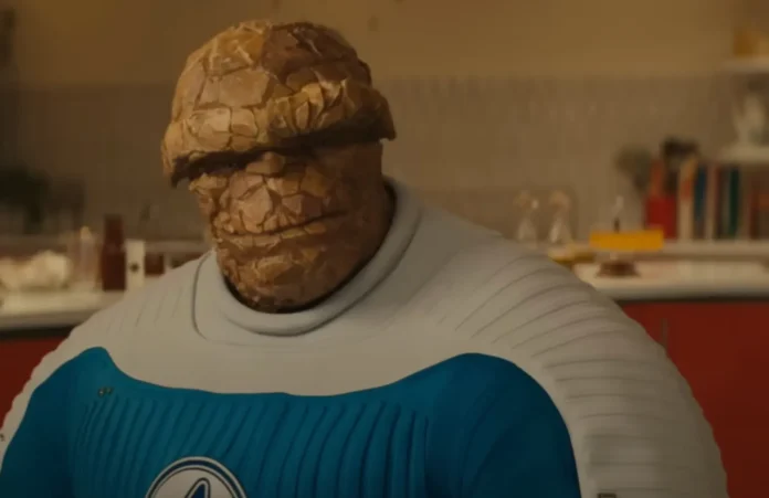 Karakter The Thing dalam film Fantastic Four: First Steps