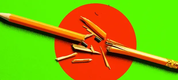 Ilustrasi siswa menggunakan laptop dengan logo AI