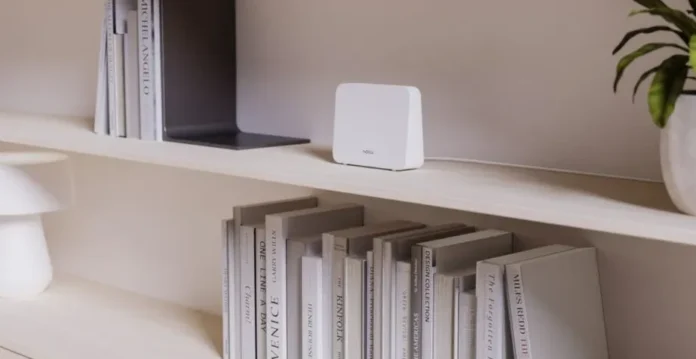 image-1749007665107-5567.webp Router Nokia Beacon 4 dengan desain minimalis Nordik