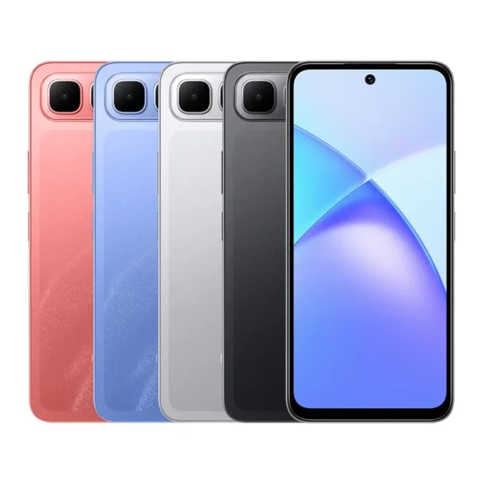 Infinix Smart 10 Plus smartphone dengan layar lebar dan desain modern