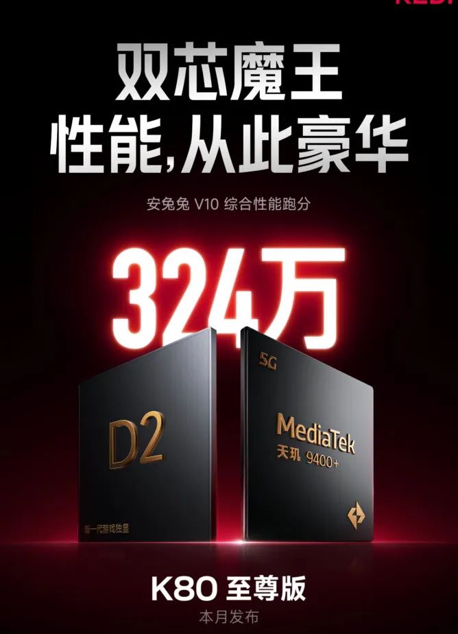 Redmi K80 Ultra chipset specs